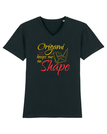 Origami Keeps Me On Shape Black