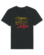 Origami Keeps Me On Shape Tricou mânecă scurtă Unisex Rocker