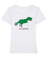 BICEPraptor Tricou mânecă scurtă guler larg fitted Damă Expresser