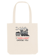 I „choo-choo” choose you Sacoșă textilă
