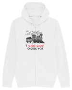 I „choo-choo” choose you Hanorac cu fermoar Unisex Connector
