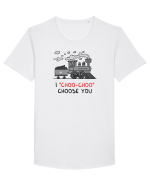 I „choo-choo” choose you Tricou mânecă scurtă guler larg Bărbat Skater