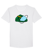 Mask over The Mask Tricou mânecă scurtă guler larg Bărbat Skater
