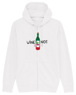 Wine Not Hanorac cu fermoar Unisex Connector