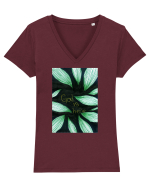God is here Tricou mânecă scurtă guler V Damă Evoker