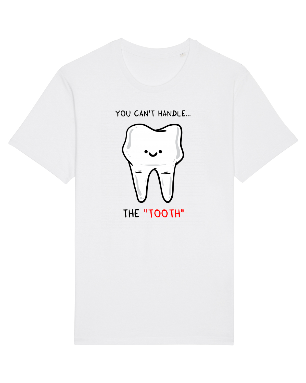 Tricou mânecă scurtă Unisex Rocker White