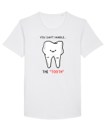 You can't handle the TOOTH Tricou mânecă scurtă guler larg Bărbat Skater