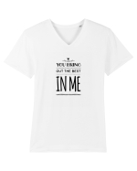 Inspiro #8 Tricou mânecă scurtă guler V Bărbat Presenter