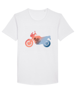 Iron Heart 2 Tricou mânecă scurtă guler larg Bărbat Skater