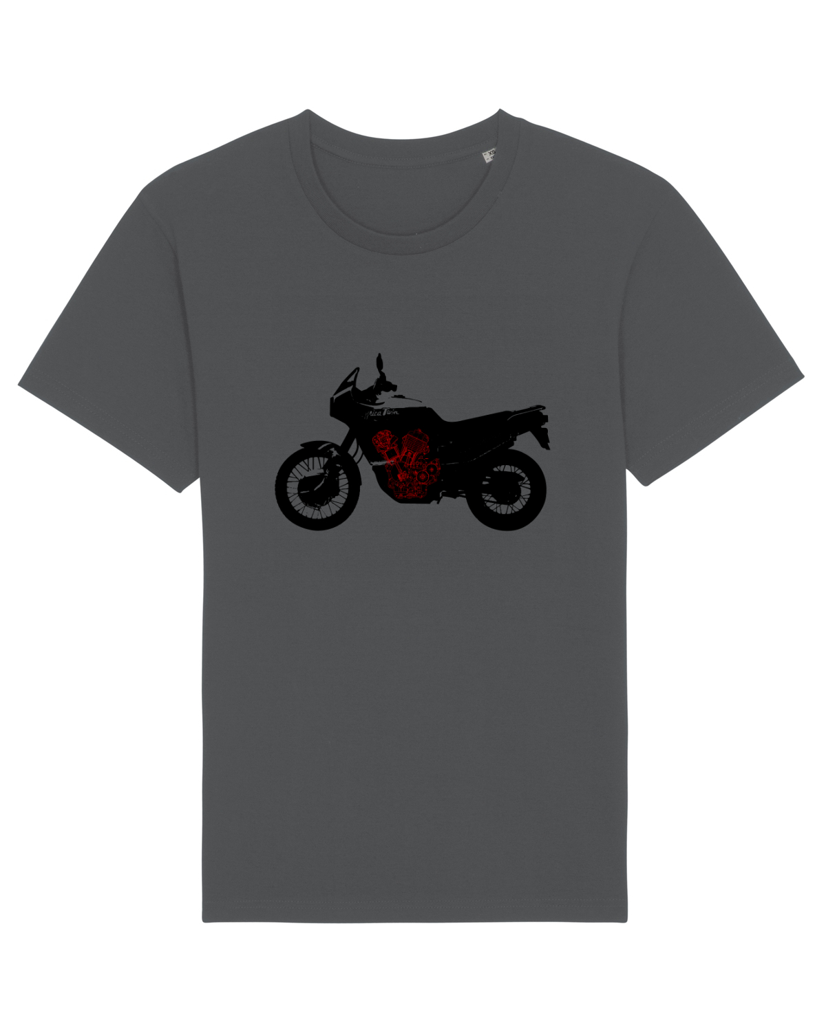 Tricou mânecă scurtă Unisex Rocker Anthracite