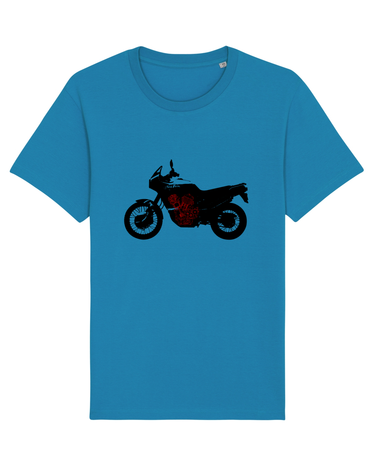 Tricou mânecă scurtă Unisex Rocker Azur