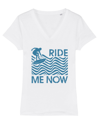 Ride me now White