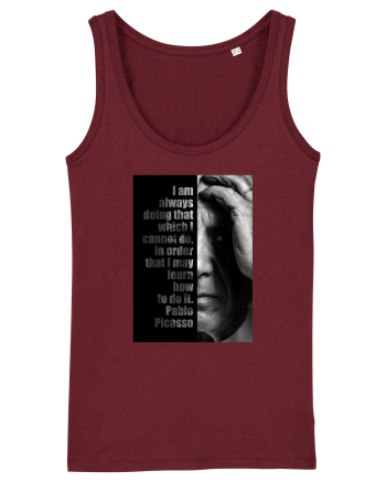 Pablo Picasso Quotes Burgundy