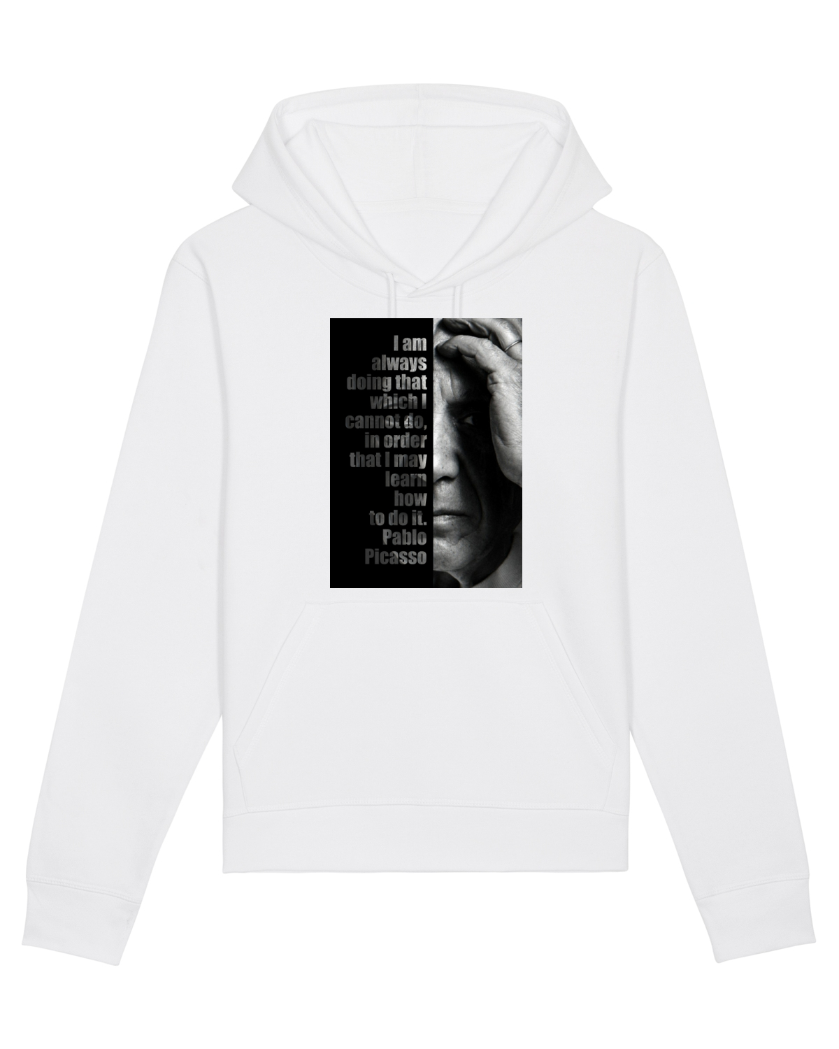 Hanorac Unisex Drummer White