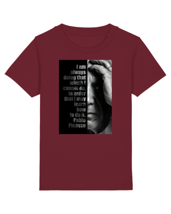 Pablo Picasso Quotes Burgundy