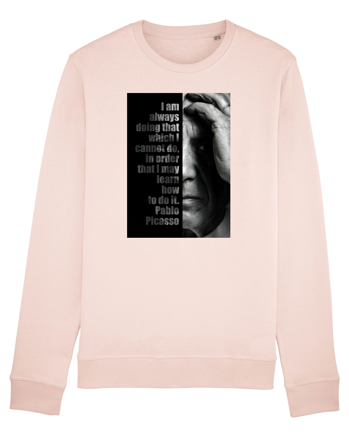 Bluză mânecă lungă Unisex Rise Candy Pink