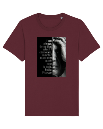 Pablo Picasso Quotes Burgundy