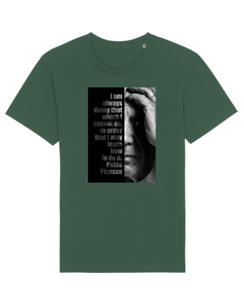 Pablo Picasso Quotes Bottle Green