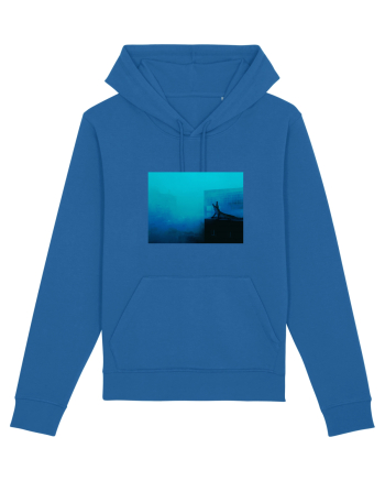 Crocodile in the storm Royal Blue