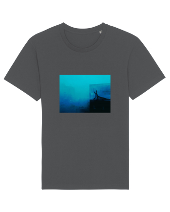 Crocodile in the storm Anthracite