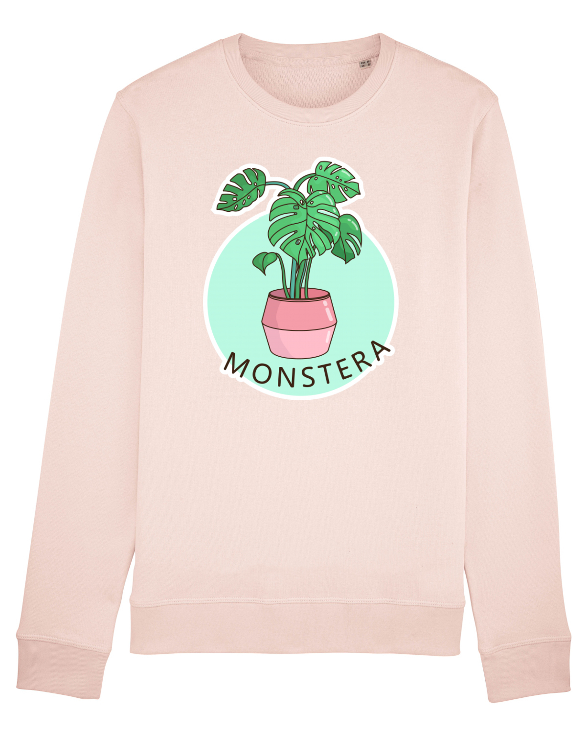Bluză mânecă lungă Unisex Rise Candy Pink