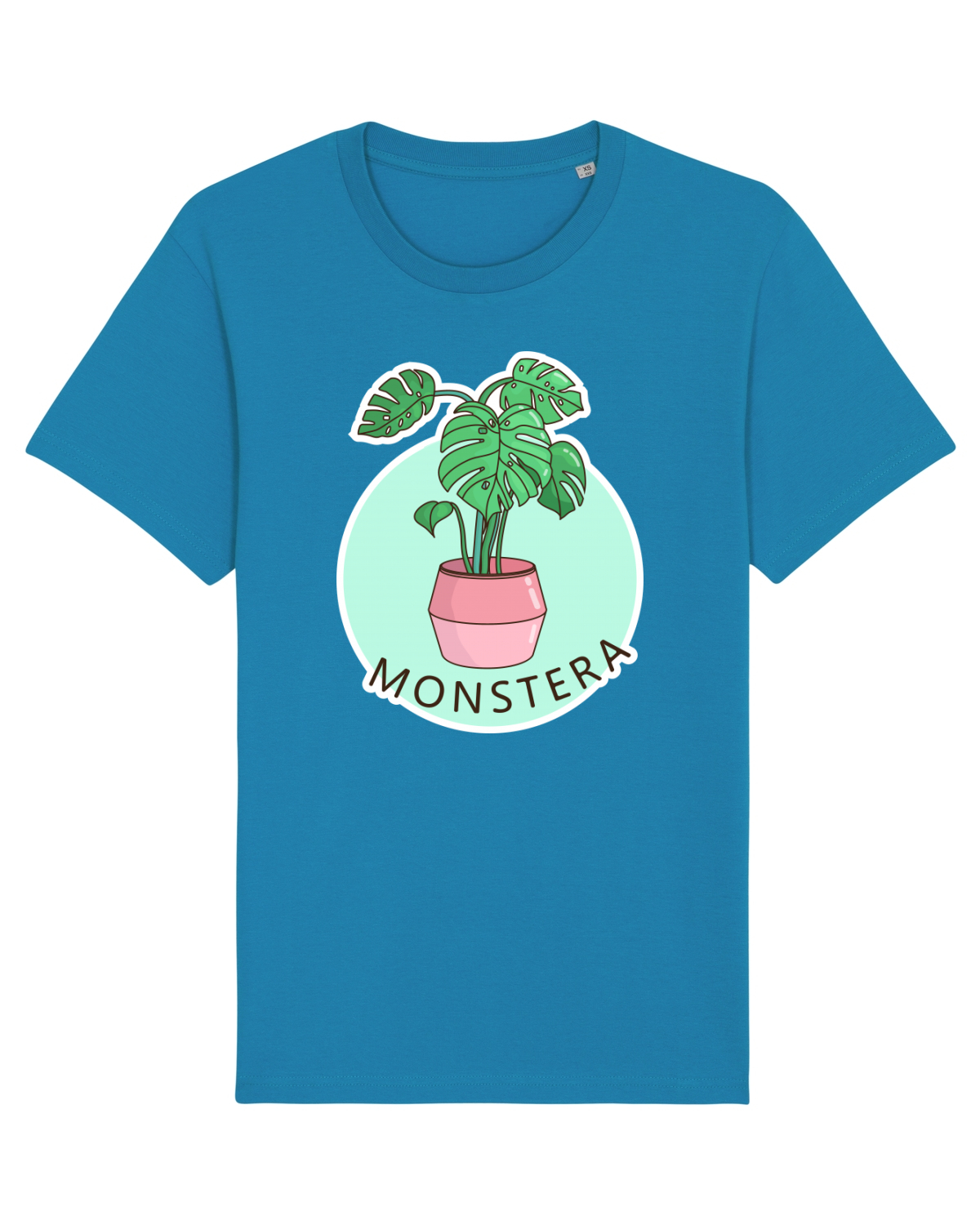 Tricou mânecă scurtă Unisex Rocker Azur