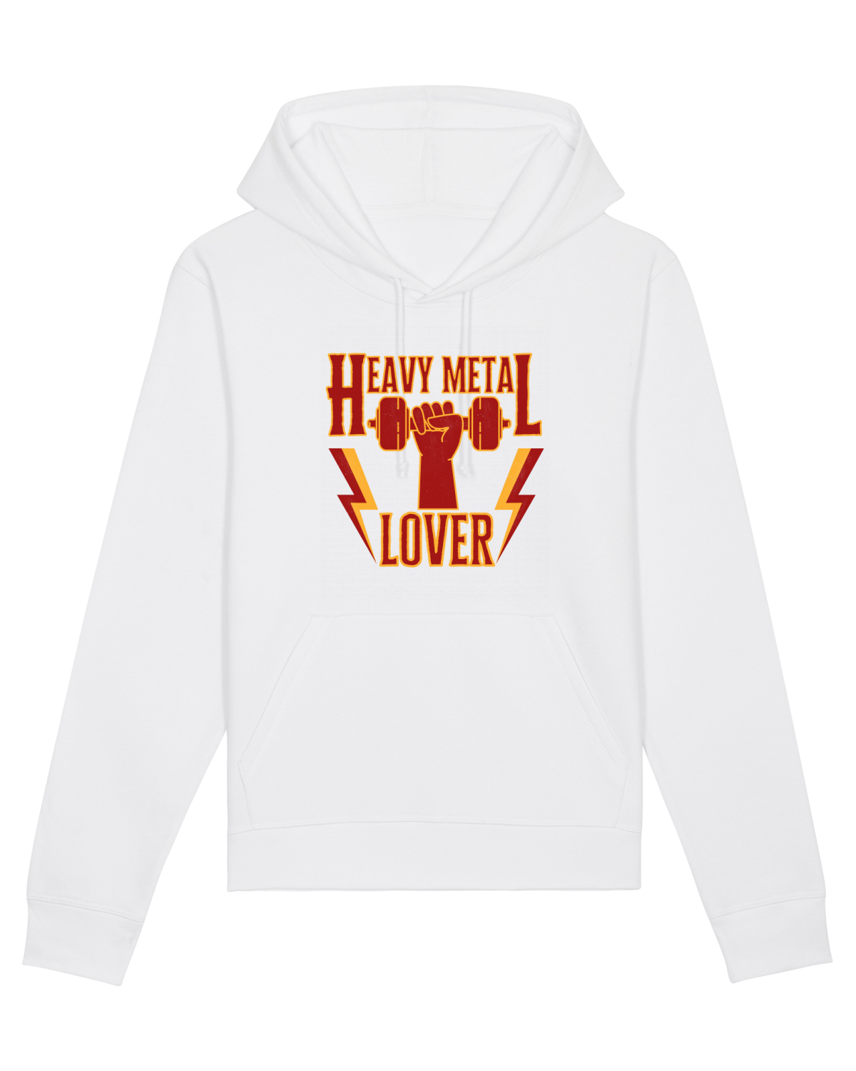 Hanorac Unisex Drummer White