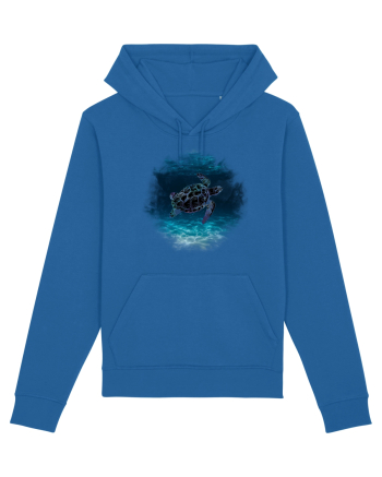 Glowing Turtle  Royal Blue
