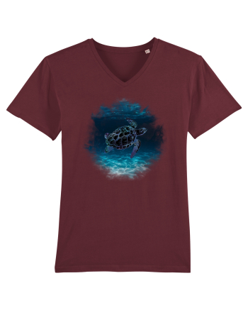 Glowing Turtle  Burgundy