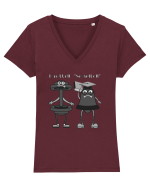 Pentru iubitorii de sala si fitness Tricou mânecă scurtă guler V Damă Evoker