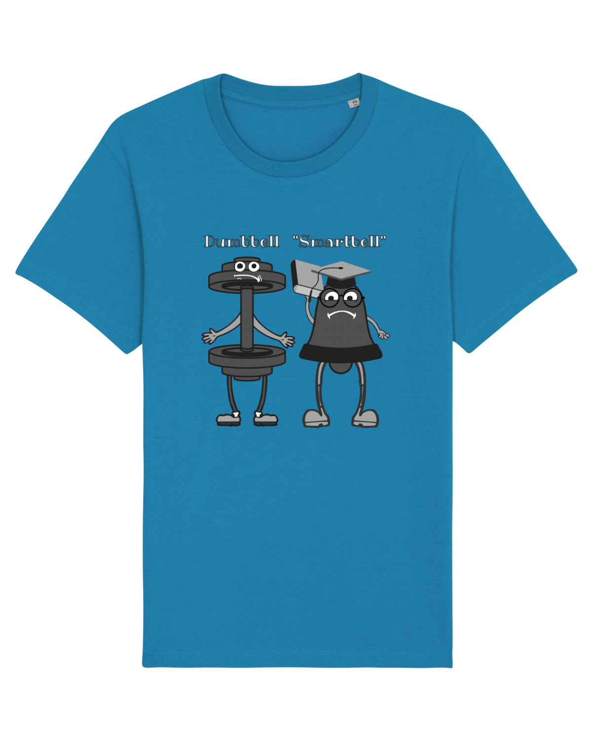 Tricou mânecă scurtă Unisex Rocker Azur