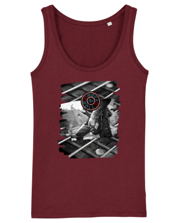 Vintage Rock Burgundy