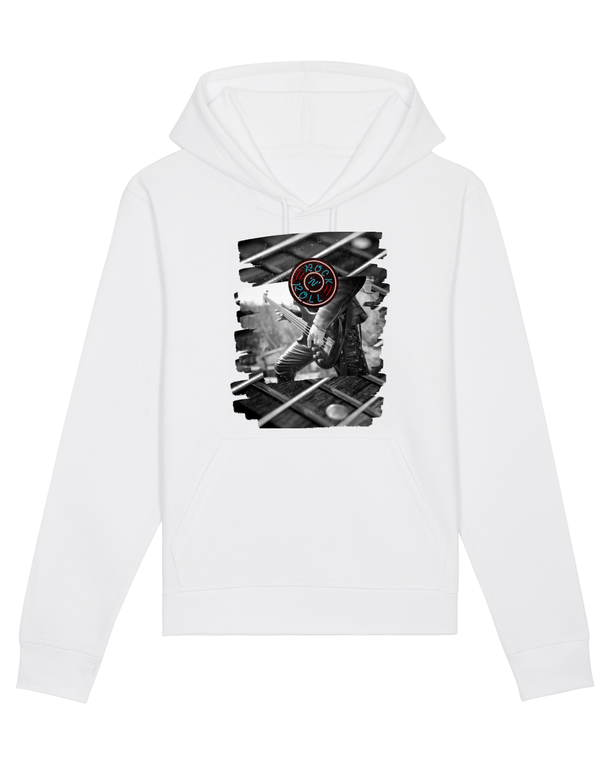 Hanorac Unisex Drummer White