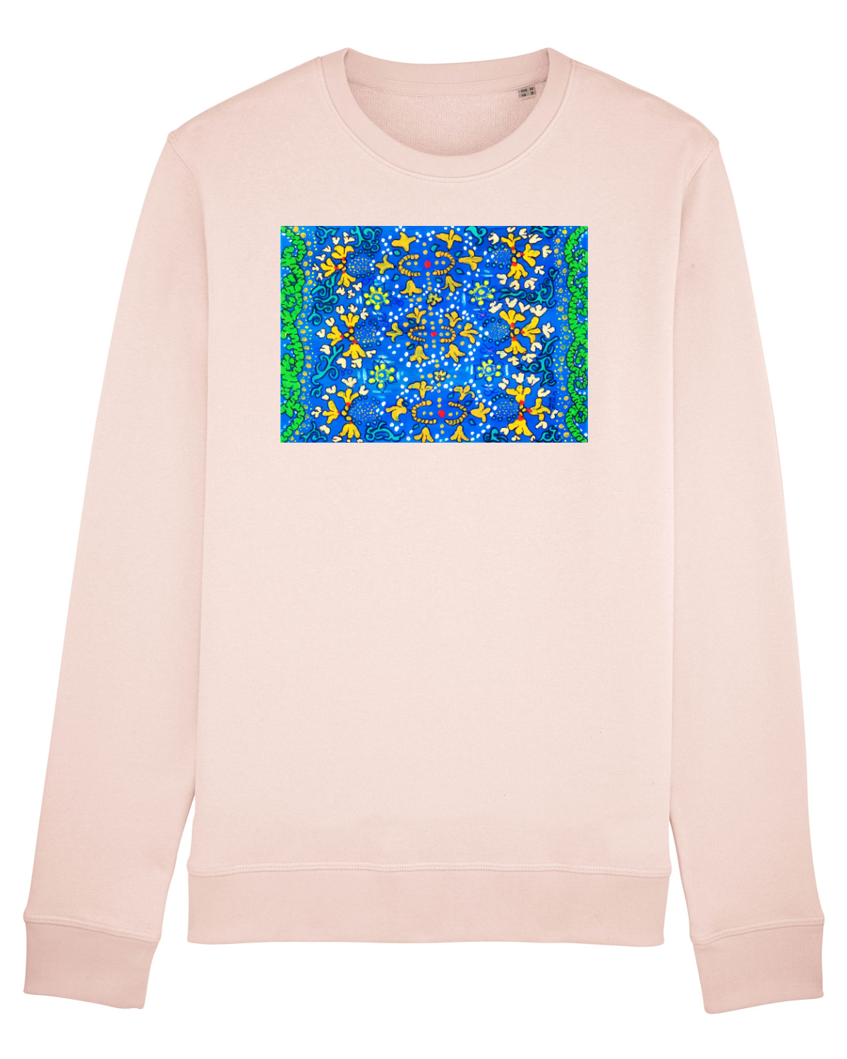 Bluză mânecă lungă Unisex Rise Candy Pink