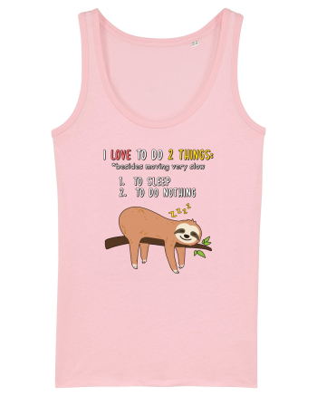 Sleep and do nothing Cotton Pink