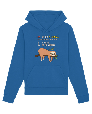 Sleep and do nothing Royal Blue