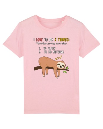 Sleep and do nothing Cotton Pink