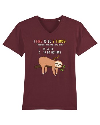 Sleep and do nothing Burgundy
