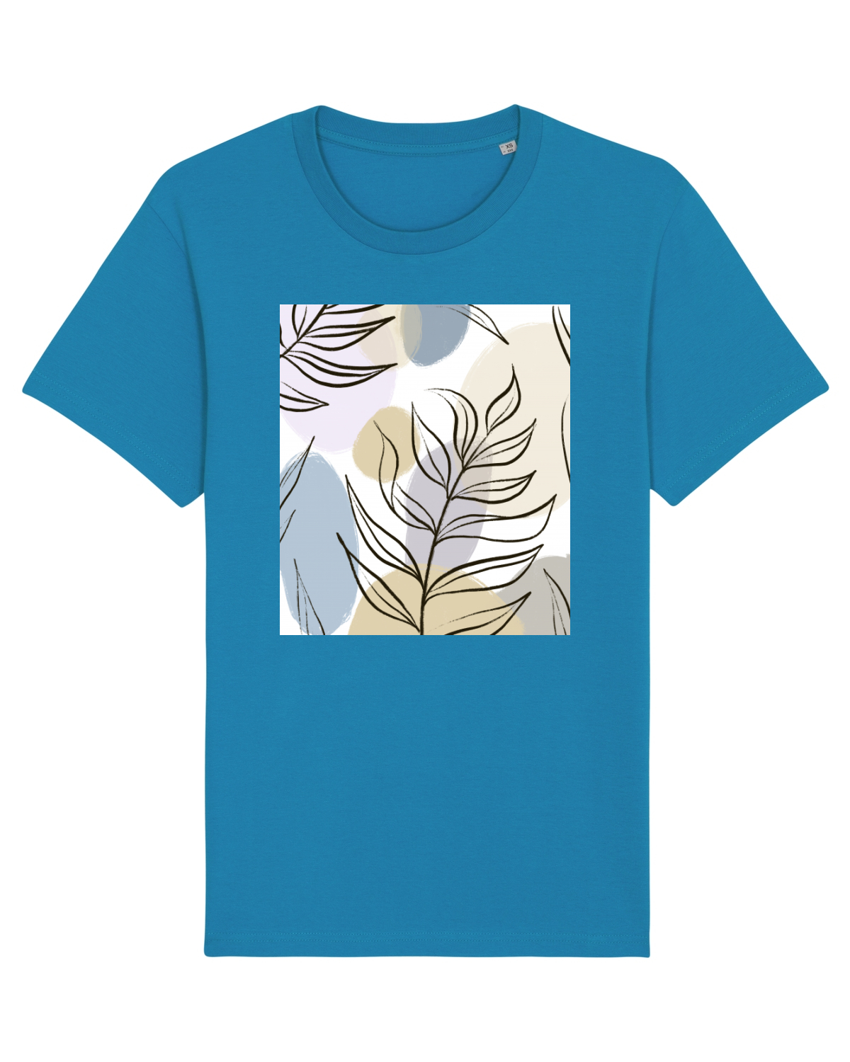 Tricou mânecă scurtă Unisex Rocker Azur