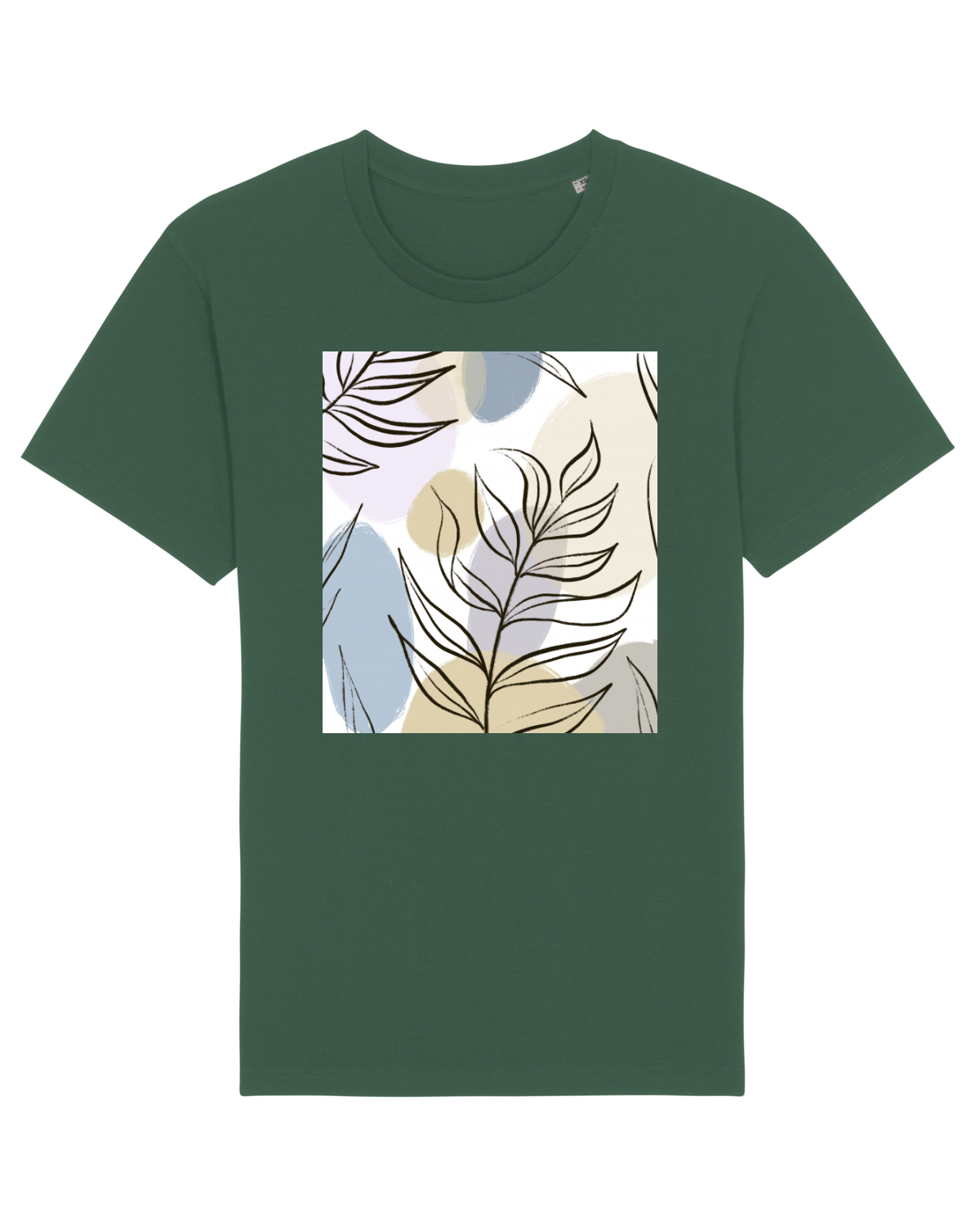 Tricou mânecă scurtă Unisex Rocker Bottle Green