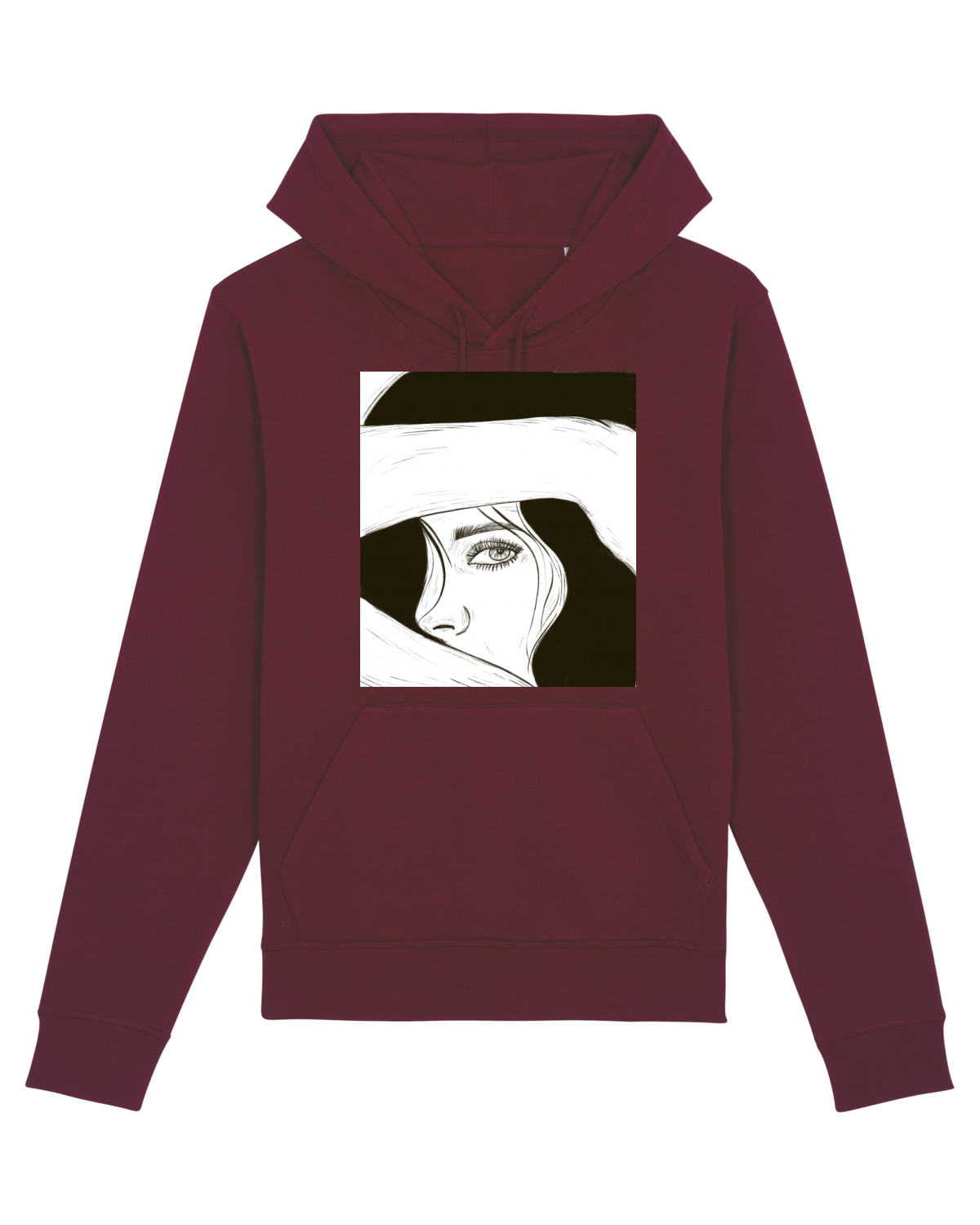 Hanorac Unisex Drummer Burgundy