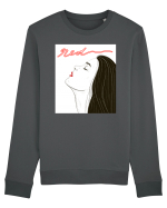 Red Bluză mânecă lungă Unisex Rise