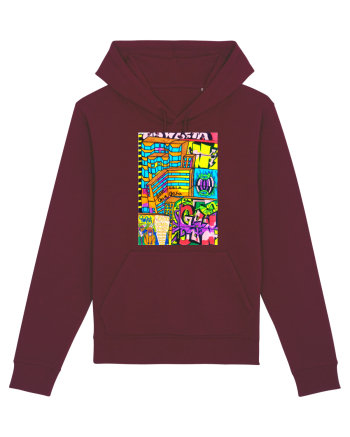 Gangsta art Burgundy