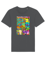 Gangsta art Tricou mânecă scurtă Unisex Rocker