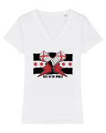 Best in the World Tricou mânecă scurtă guler V Damă Evoker
