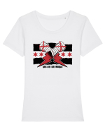 Best in the World Tricou mânecă scurtă guler larg fitted Damă Expresser