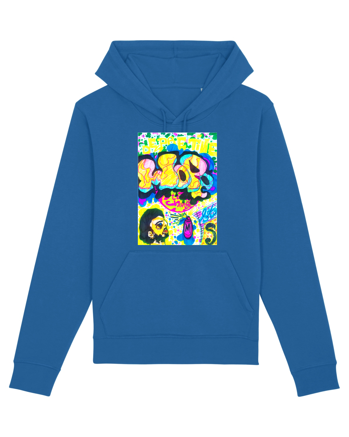 Hanorac Unisex Drummer Royal Blue