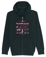 Despre talent Hanorac cu fermoar Unisex Connector