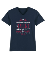 Despre talent Tricou mânecă scurtă guler V Bărbat Presenter
