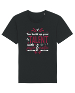 Despre talent Tricou mânecă scurtă Unisex Rocker